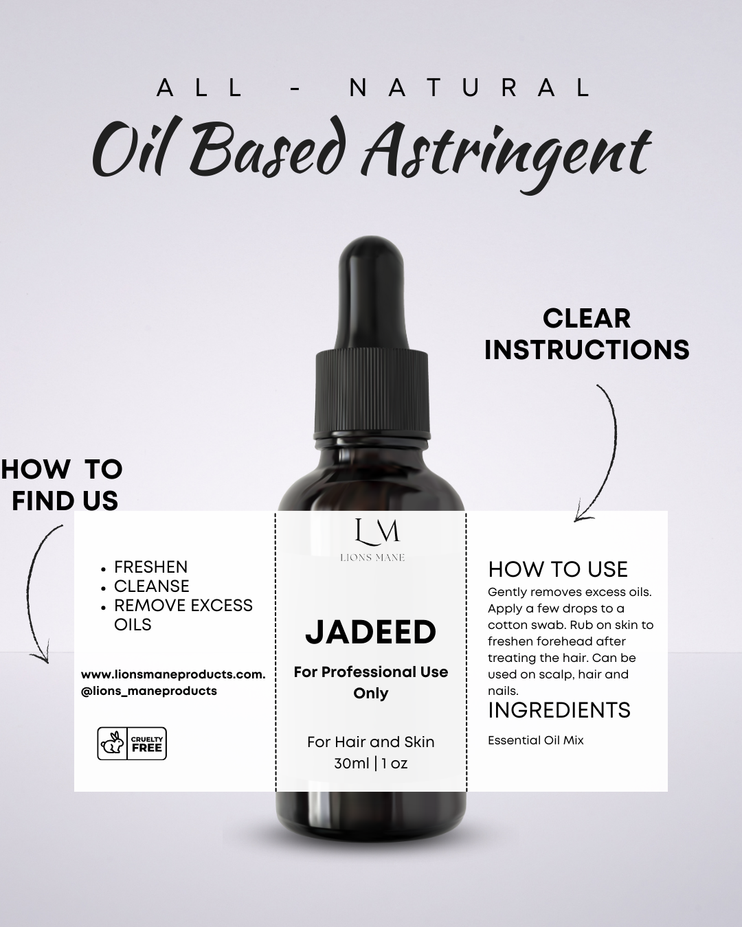 Jadeed- Oil Astringent  Wholesale